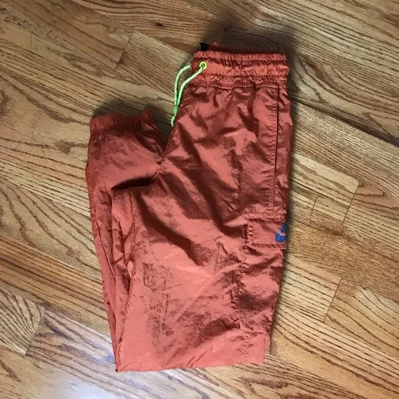 Nike Rust Orange Track Pants - Picture 1 of 7
